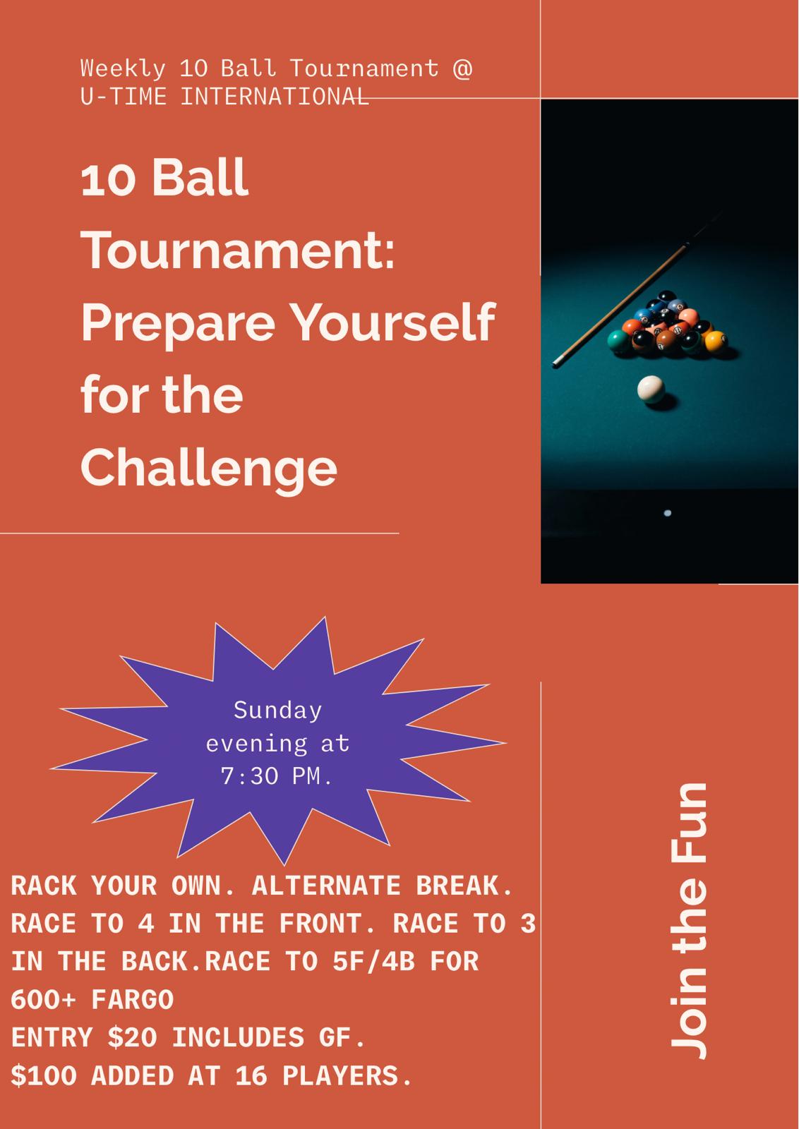 10-Ball Weekly Challenge