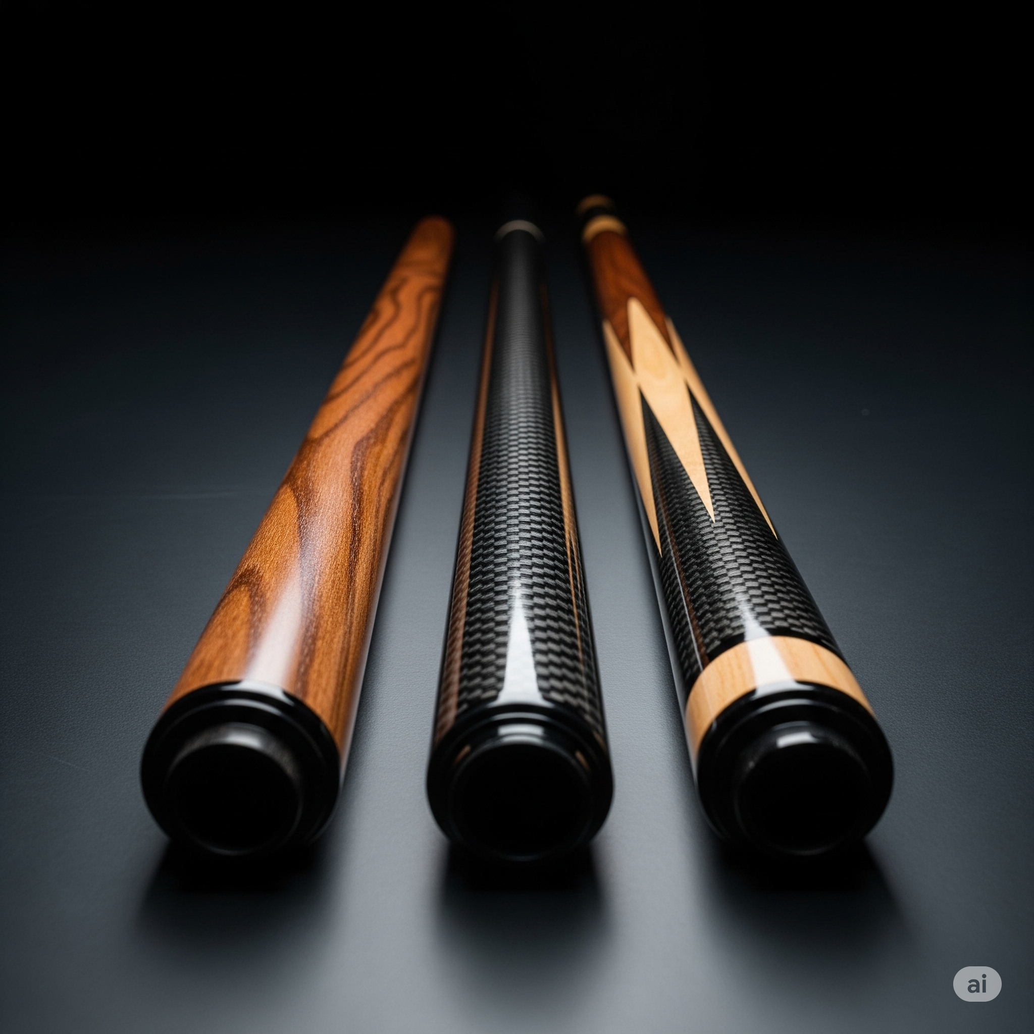 pool cue shafts