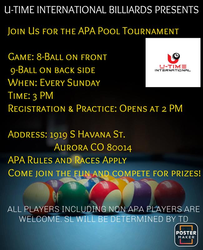 APA Pool Tournament